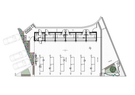 Pokrita tržnica Tolmin_tloris pritličja (Nina Trušnovec)